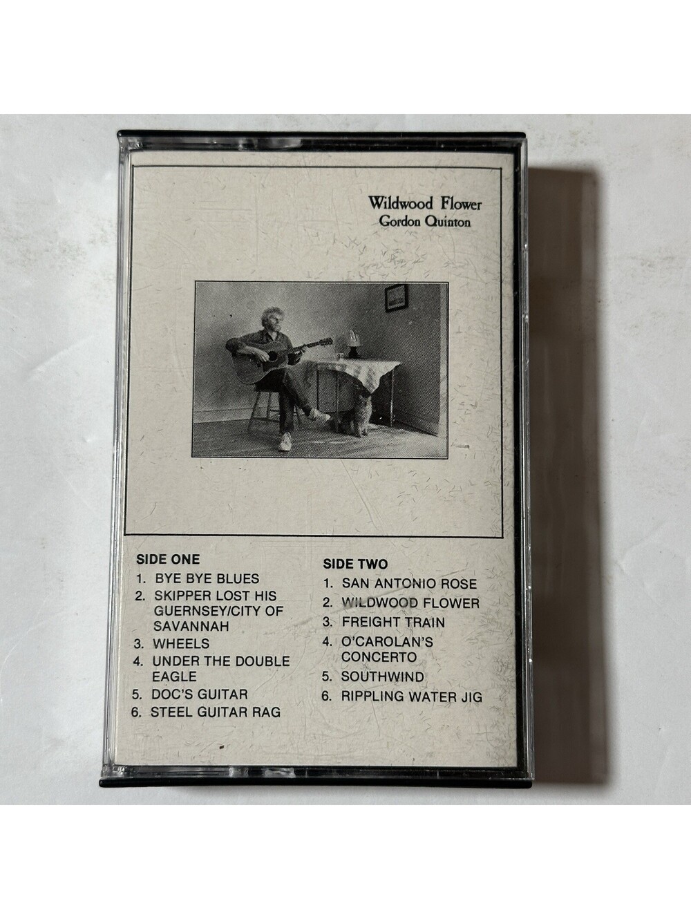 Gordon Quinton Wildwood Flower Cassette Tape Newfoundland St John's Canada Rare